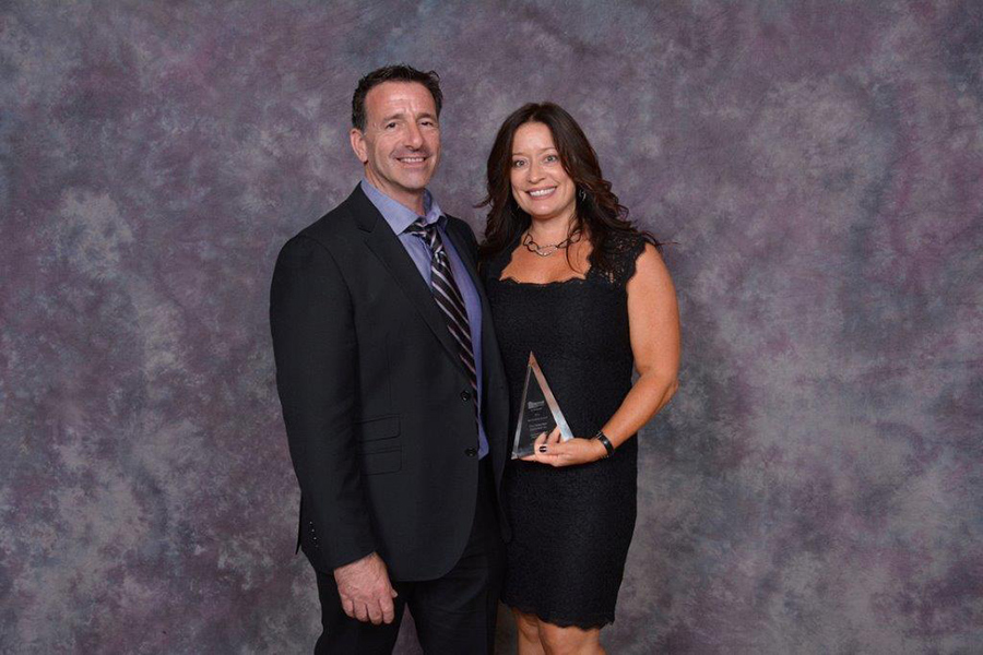 2016 Honeywell Partner Award with Rick and Patty