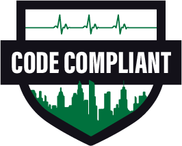 code compliant badge